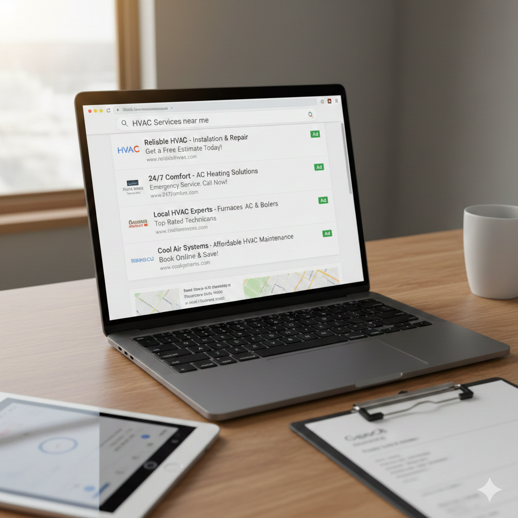 Google Ads for HVAC Services